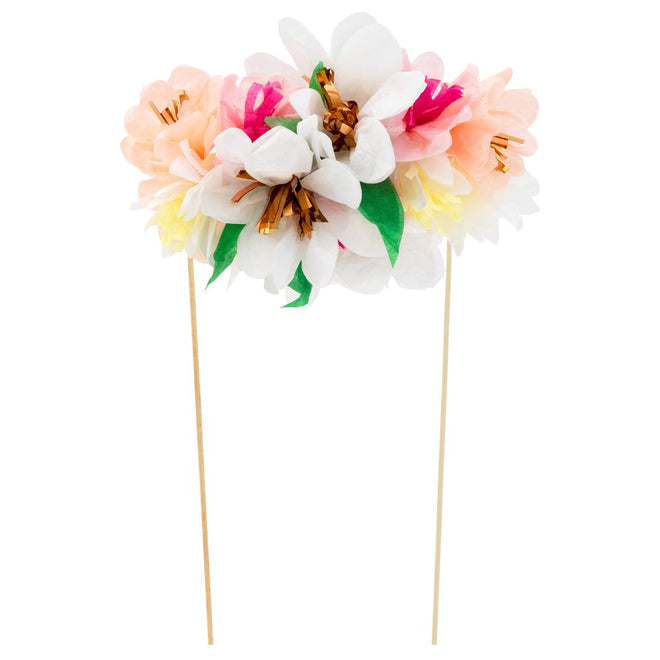 Cake Topper Blumen Bouquet