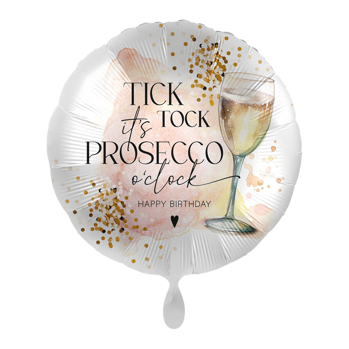 Secco Birthday 43 cm  mit Helium