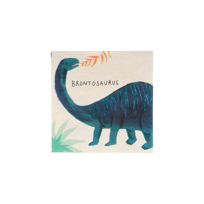 Servietten Dinosaur Brontosaurus