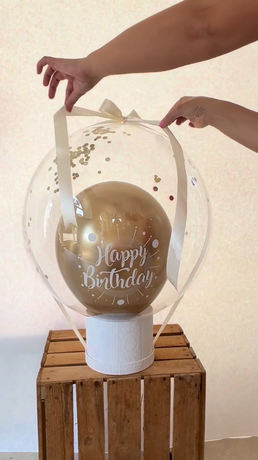 Ballonüberraschung Geldgeschenk
