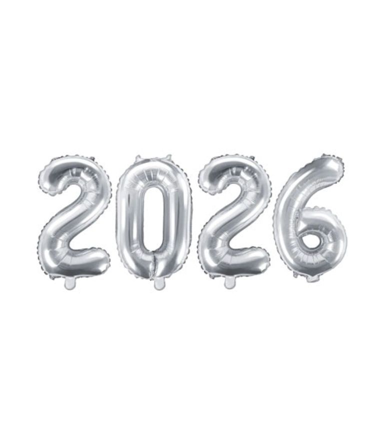 Zahlenballons 2026