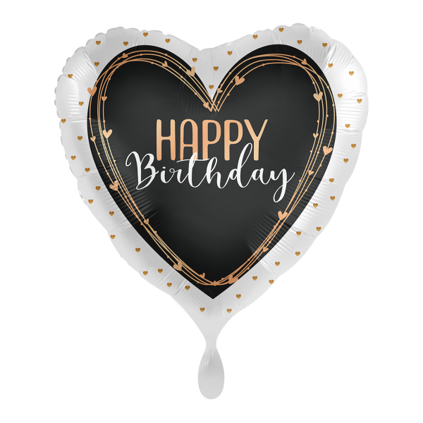 HBD Herz Satin 43 cm