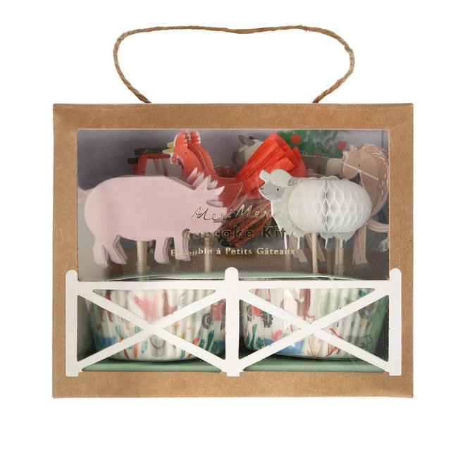 Cupcaketopper -/formen Bauernhof