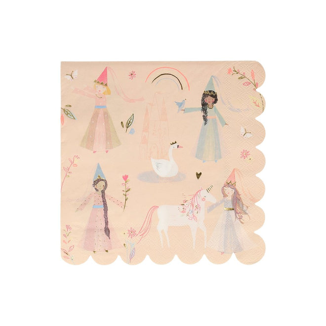 Servietten Princess Large, 16 Stck.