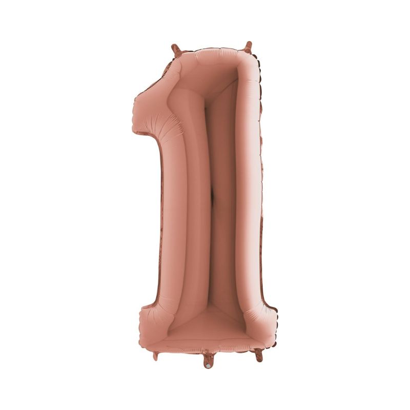Folienzahl 1 rosegold 26 in / 66cm unbefüllt
