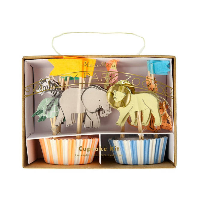 Cupcaketopper -/formen Tierpark
