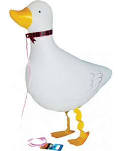 Airwalker Ente weiss Mit Helium