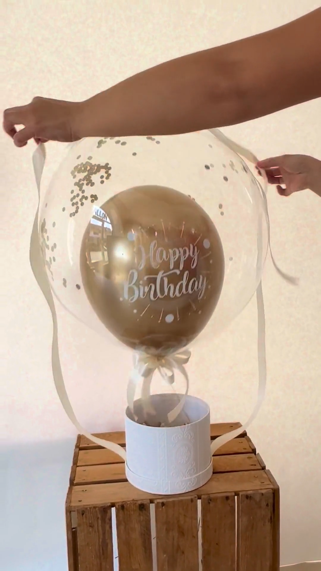 Ballonüberraschung Geldgeschenk