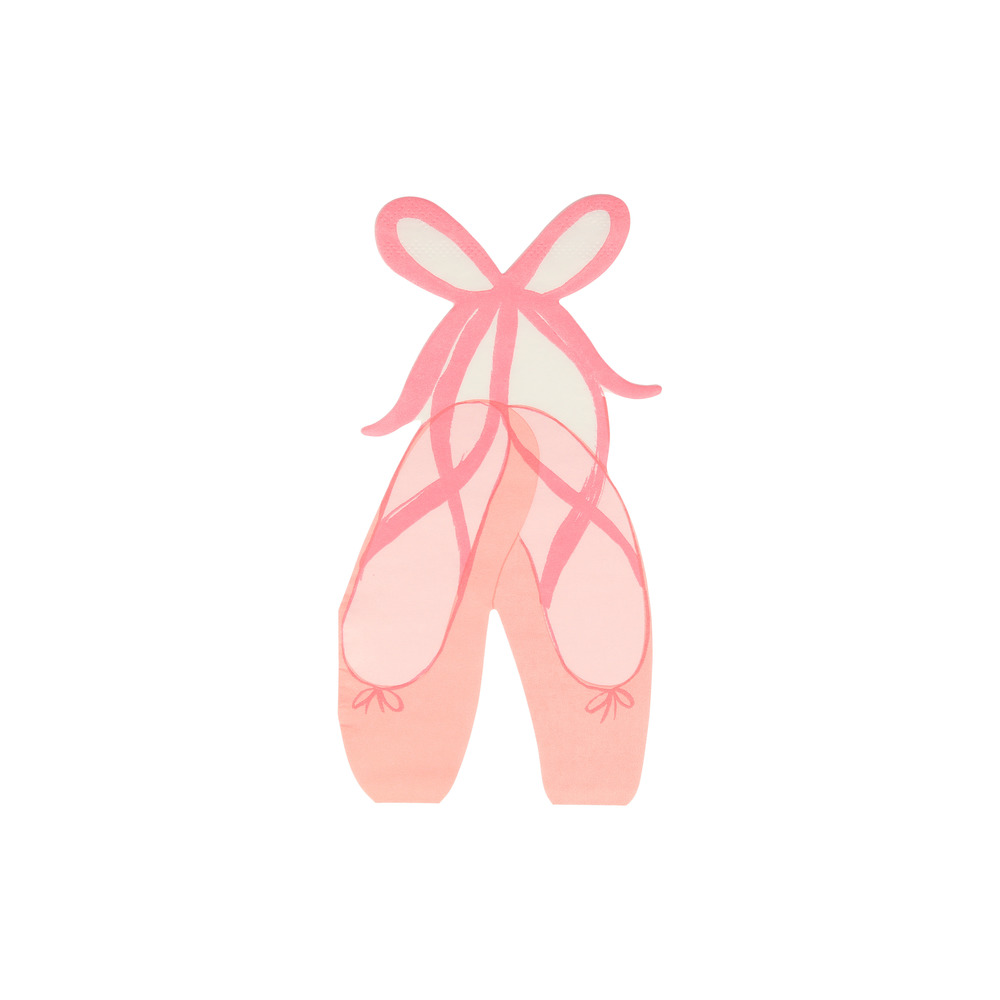 Servietten Ballet Schuhe
