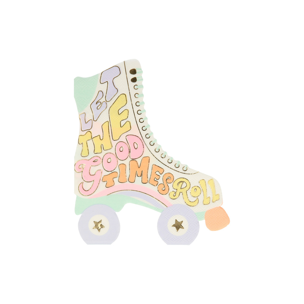 Servietten Roller Skate