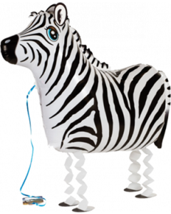 Airwalker Zebra Mit Helium