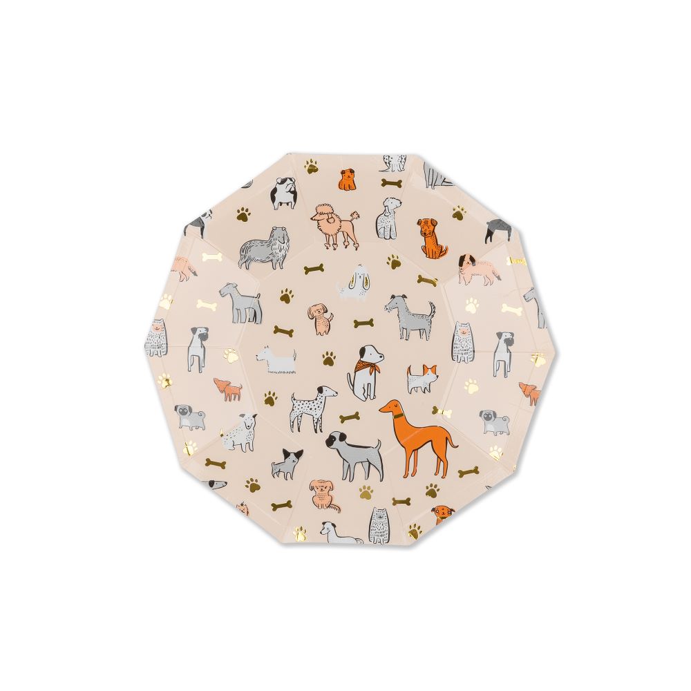 Teller  Hunde